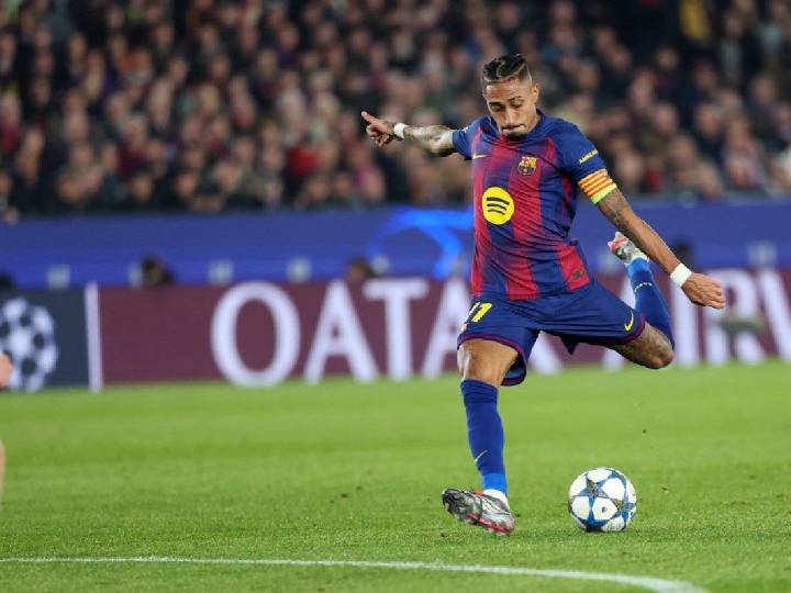 Doblete de Raphinha da triunfo al Barcelona