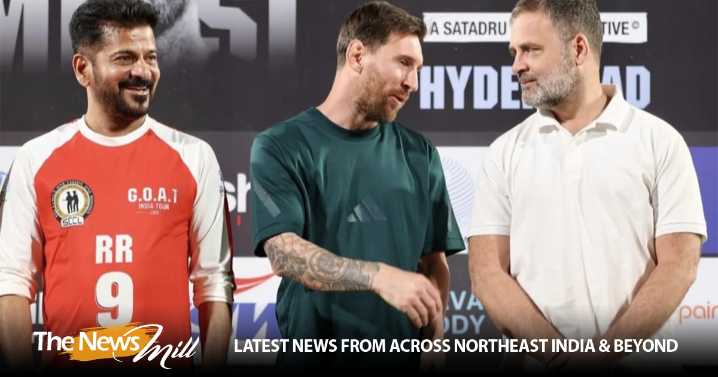 Lionel Messi treats fans in Hyderabad with his electrifying presence; meets Telangana CM Revanth, Rahul Gandhi