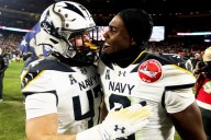 Navy football has solid strikers in Jaxson Campbell, Kenny McShan