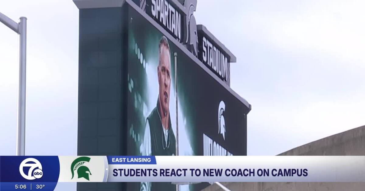 Michigan State students react to Pat Fitzgerald hiring as new football coach