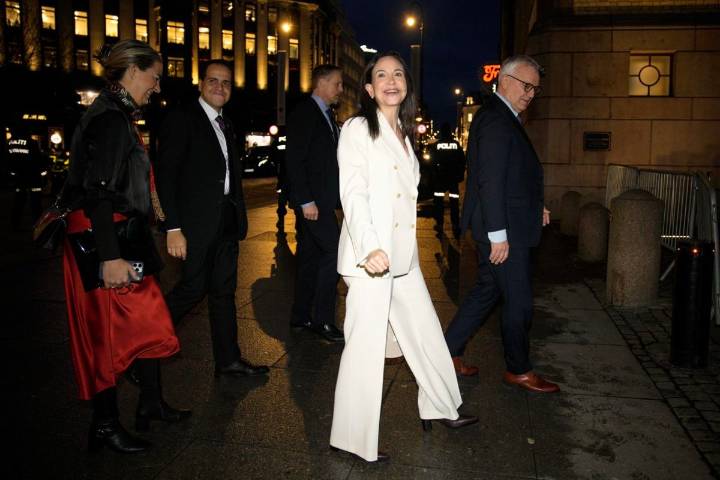 María Corina Machado reaparece en Oslo por el Nobel de la Paz