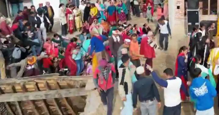 Wedding horror as venue roof collapses on guests leaving 40 in hospital