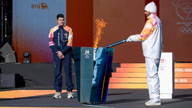 Summer Olympians begin torch relay for Milan Cortina Winter Games on 2
