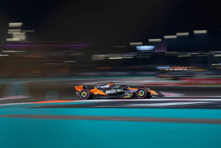 Norris, por el campeonato de la F1: domina las prácticas libres en Gran Premio de Abu Dhabi