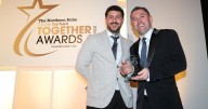 Adam Shanley wins Northern Echo County Durham Together Award