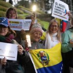 La comunidad venezolana sale a la calle en Vigo en solidaridad con María Corina Machado