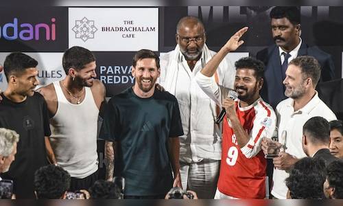 Messy affair: Lionel Messi's Hyderabad GOAT Tour ends smoothly after Kolkata Salt Lake fiasco