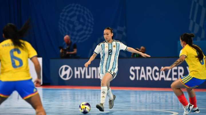 Selección Colombia femenina cae con Argentina en cuartos y termina su sueño en el Mundial de Futsal de Filipinas