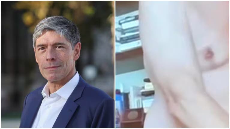 Incómodo momento en el juicio por los Cuadernos: Abal Medina apareció semidesnudo en la audiencia virtual