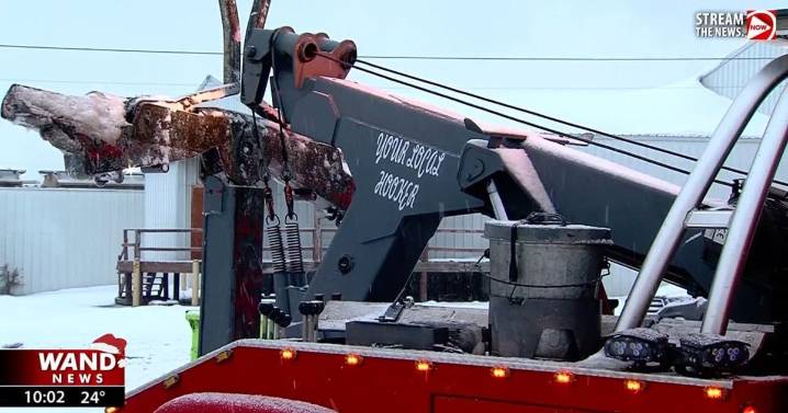 Local tow company rescues over 40 drivers after first snowfall