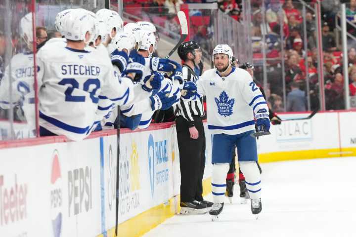 Bobby McMann's 2-goal game sparks Leafs in win over Hurricanes - The Rink Live | Coverage of youth, junior, high school and college hockey