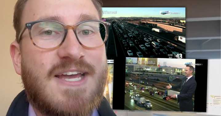 Why was Monday morning's commute so ugly on I