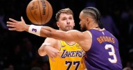 Lakers without both LeBron James and Luka Doncic for matchup with Celtics