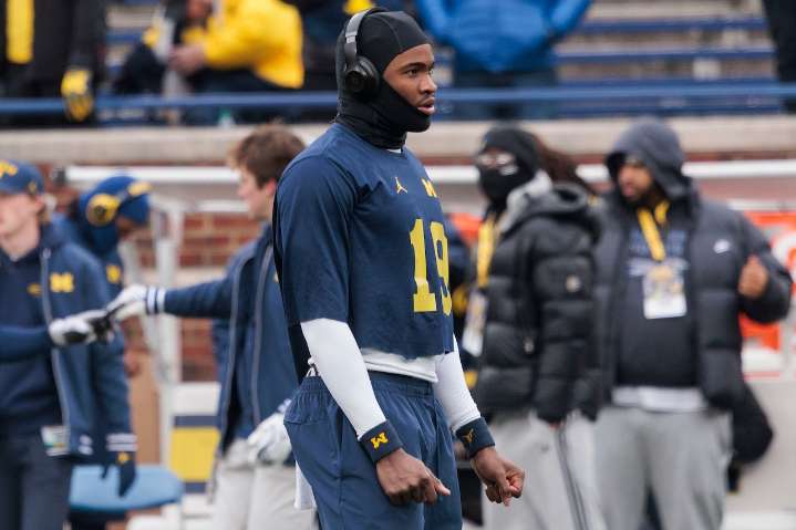 Michigan considers adding more coaching help for QB Bryce Underwood