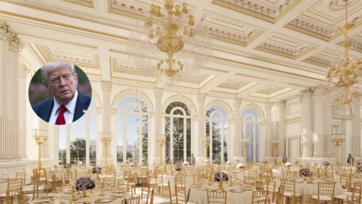 Trump asegura que el nuevo salón de baile de la Casa Blanca respetará su plan original y se hará "bien"