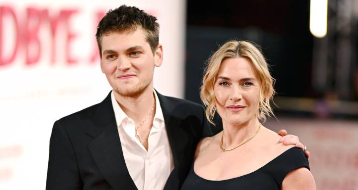 Kate Winslet & Son Joe Anders, 21, Premiere Their New Movie ‘Goodbye June’ in London! | Andrea Riseborough, Joe Anders, Johnny Flynn, Kate Winslet, Timothy Spall, Toni Collette | Celebrity News and Go