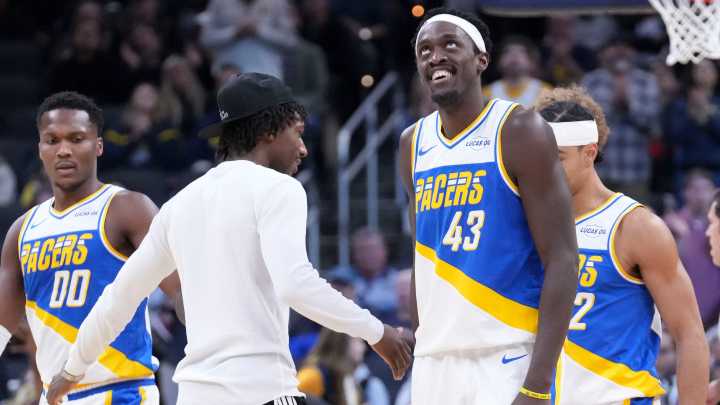 Pacers' Pascal Siakam, Bennedict Mathurin, Andrew Nembhard score 76