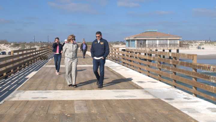 Bob Hall Pier construction back on schedule after hitch