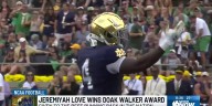 Jeremiyah Love wins Doak Walker Award
