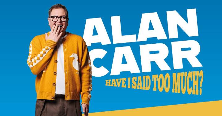 Traitors winner Alan Carr announces Bristol dates on 2027 comedy tour