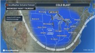 Arctic blast coming this week, bringing coldest temperatures of the season