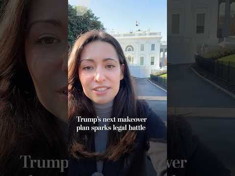 Trump’s next makeover plan sparks legal battle