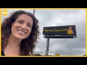 Woman takes out billboard to look for love