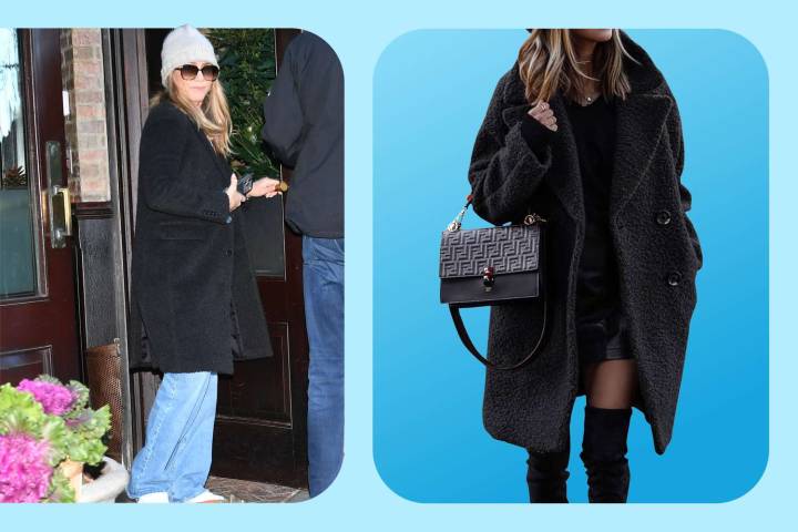 Jennifer Aniston’s Teddy Coat Looks Like This Amazon Style