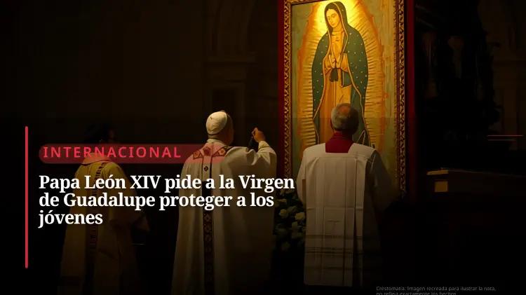Papa León XIV reitera invitación a México tras misa universal a la Virgen de Guadalupe