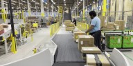 A look inside Amazon’s Elkhart delivery station during the Cyber Monday rush