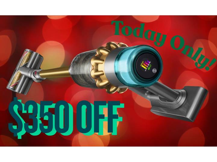 Dyson’s smartest vacuum is $350 off for Cyber Monday, today only