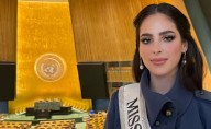 Fátima Bosch, Miss Universo 2025, reafirma en la ONU su compromiso con las causas que necesitan ayuda