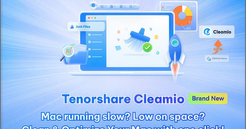 Tenorshare Cleamio 3.3.0 Officially Released: A Smarter, Faster Mac Optimization Solution