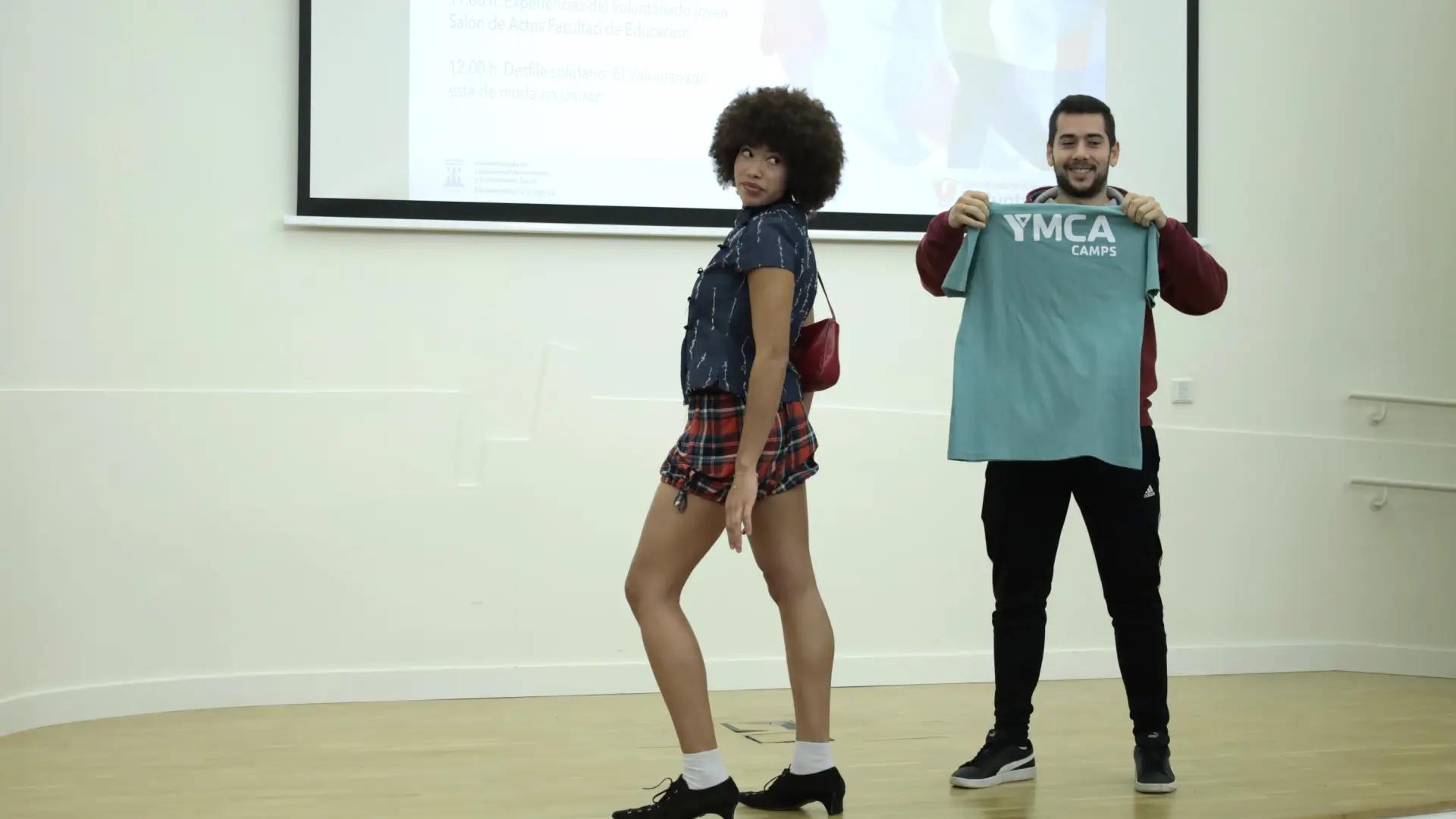 El voluntariado se sube a la pasarela en la Universidad de Zaragoza