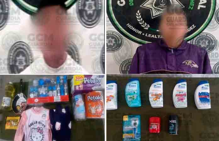 Detienen a farderos en tiendas Aurrerá