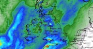 UK weather: Horror 200mm of rain forecast with 70mph winds as 36 areas face floods