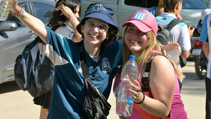 En fotos, así se vive la previa de la final del Torneo Clausura en Santiago del Estero entre Racing y Estudiantes