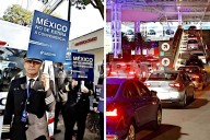 Protestas... y caos en el aeropuerto