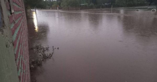 Fuerte tormenta en el norte de Salta: calles inundadas y rutas intransitables