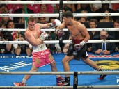 Le tiran al ‘Canelo ruso’