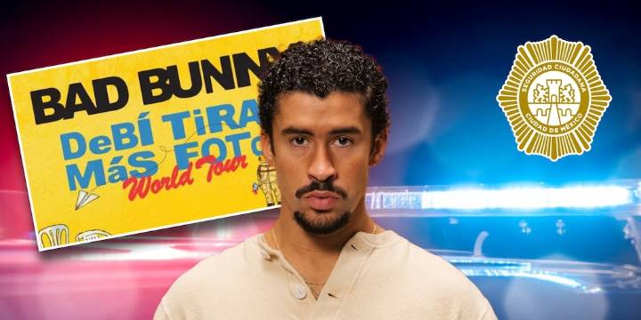 SSC alista operativo de seguridad para concierto de Bad Bunny en CDMX