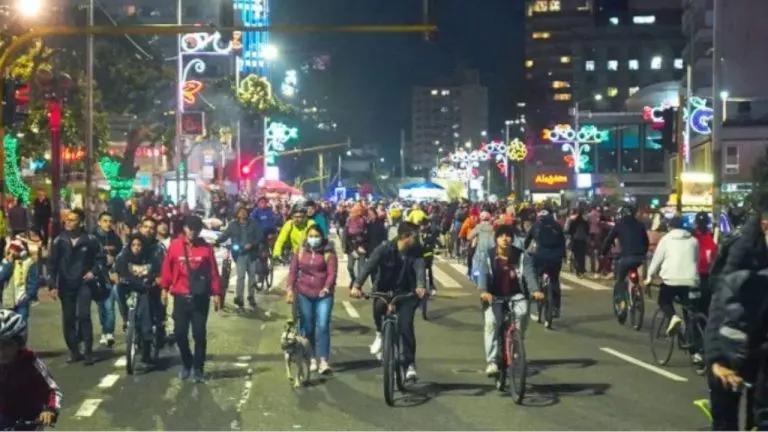 Prográmese que llega la Ciclovía navideña en Bogotá: 95 kilómetros de ciclorruta habilitados