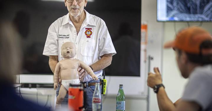 In retirement, Dr. Steve Jenison leads Dixon Volunteer Fire Department