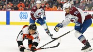 Flyers’ comeback bid comes up short in loss to Avalanche