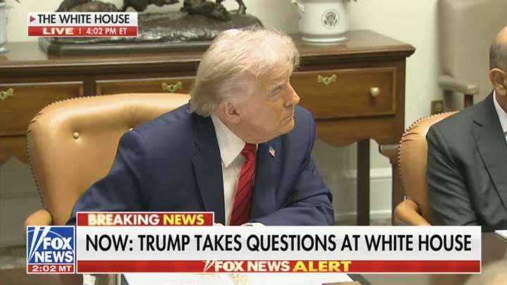 Brian Glenn Back in White House Asking Trump Friendly Questions