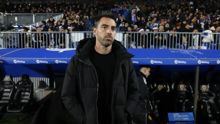 Rubén Sellés, entrenador del Real Zaragoza: "El vestuario está vivo"