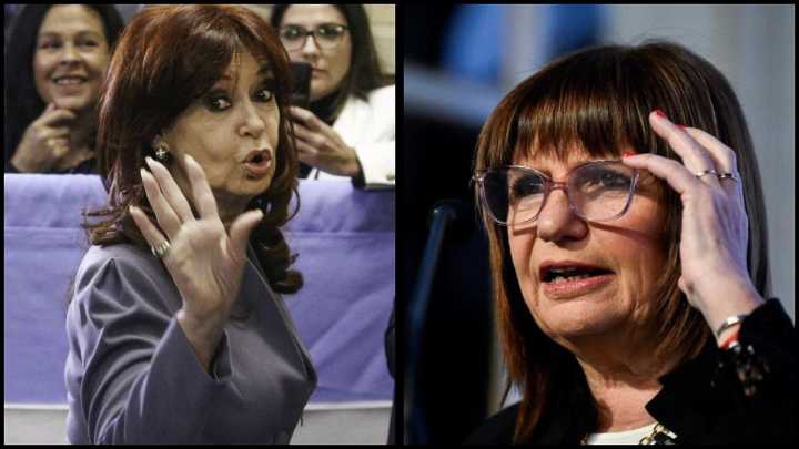 Fuerte cruce entre Cristina Kirchner y Patricia Bullrich por el dato de inflación de noviembre