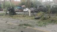 Tres muertos por explosión en base de policía en Michoacán