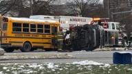 School bus crash in Monroeville sends 5 children to hospital