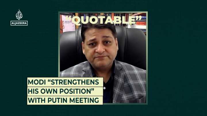 Modi “strengthens his own position” with Putin meeting